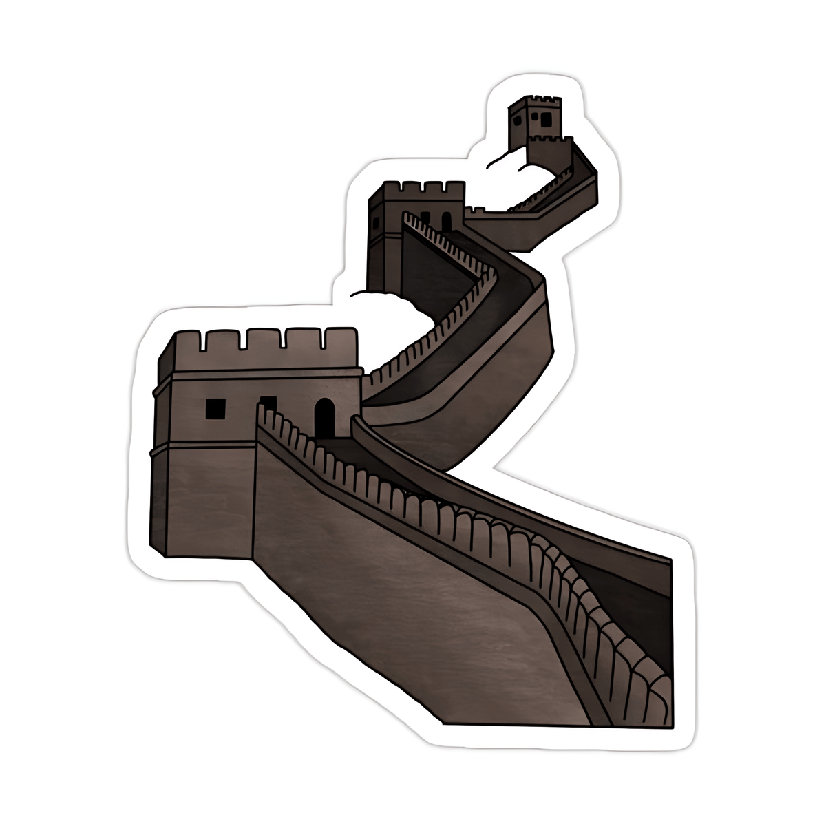 The Great Wall Of China Sticker