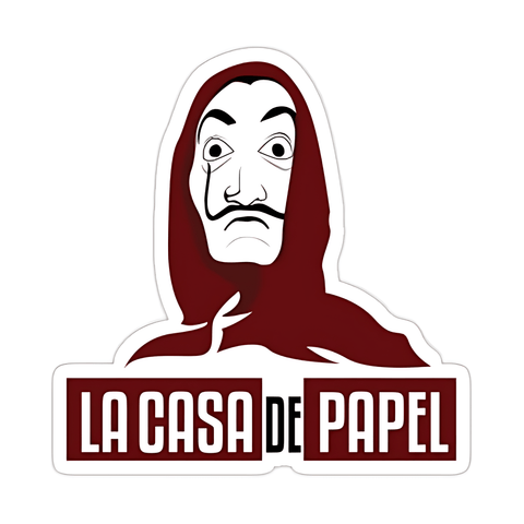 Lacasa de Papel Sticker