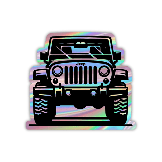 Jeep Holographic Sticker