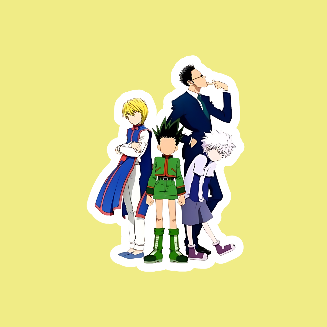 Hunter x Hunter v2 anime sticker