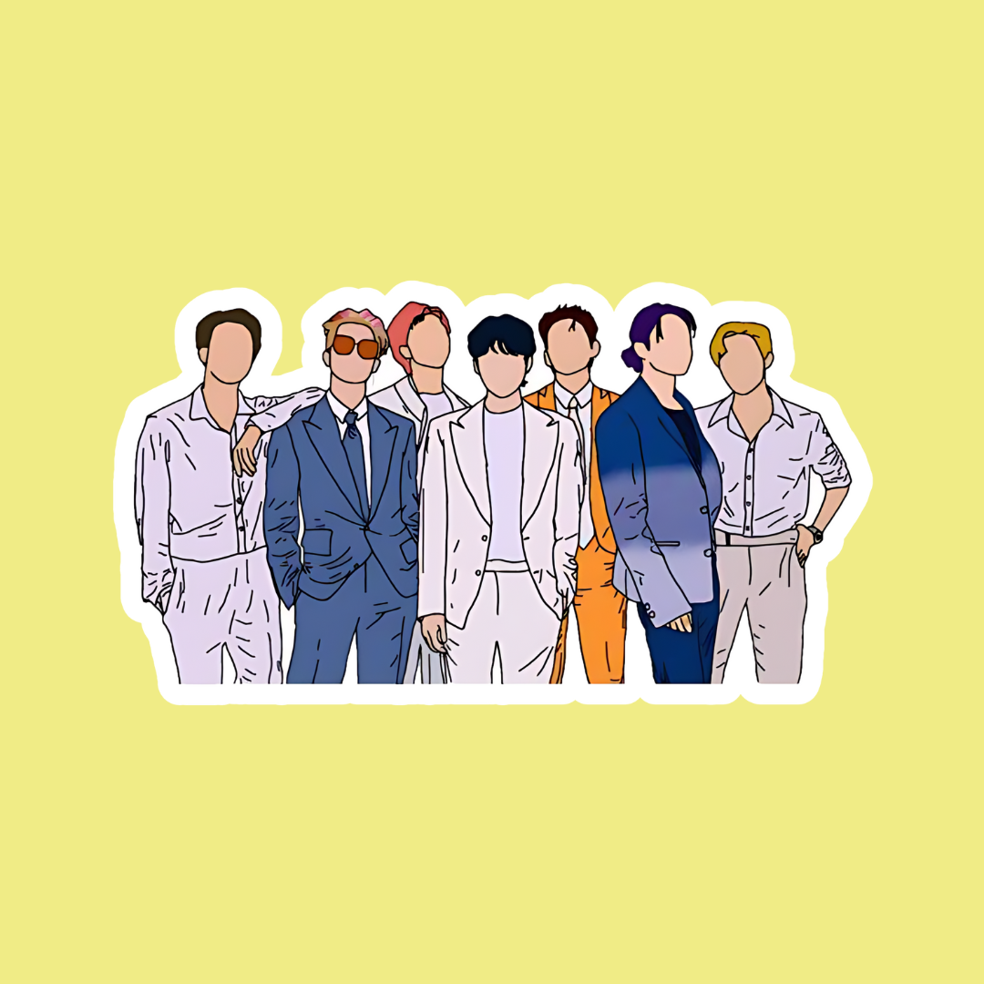 k-pop artist sticker