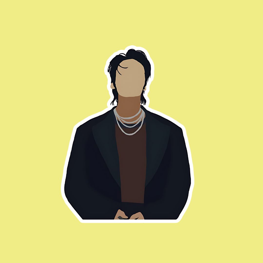 Korean singer sticker