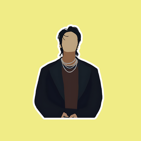 Korean singer sticker