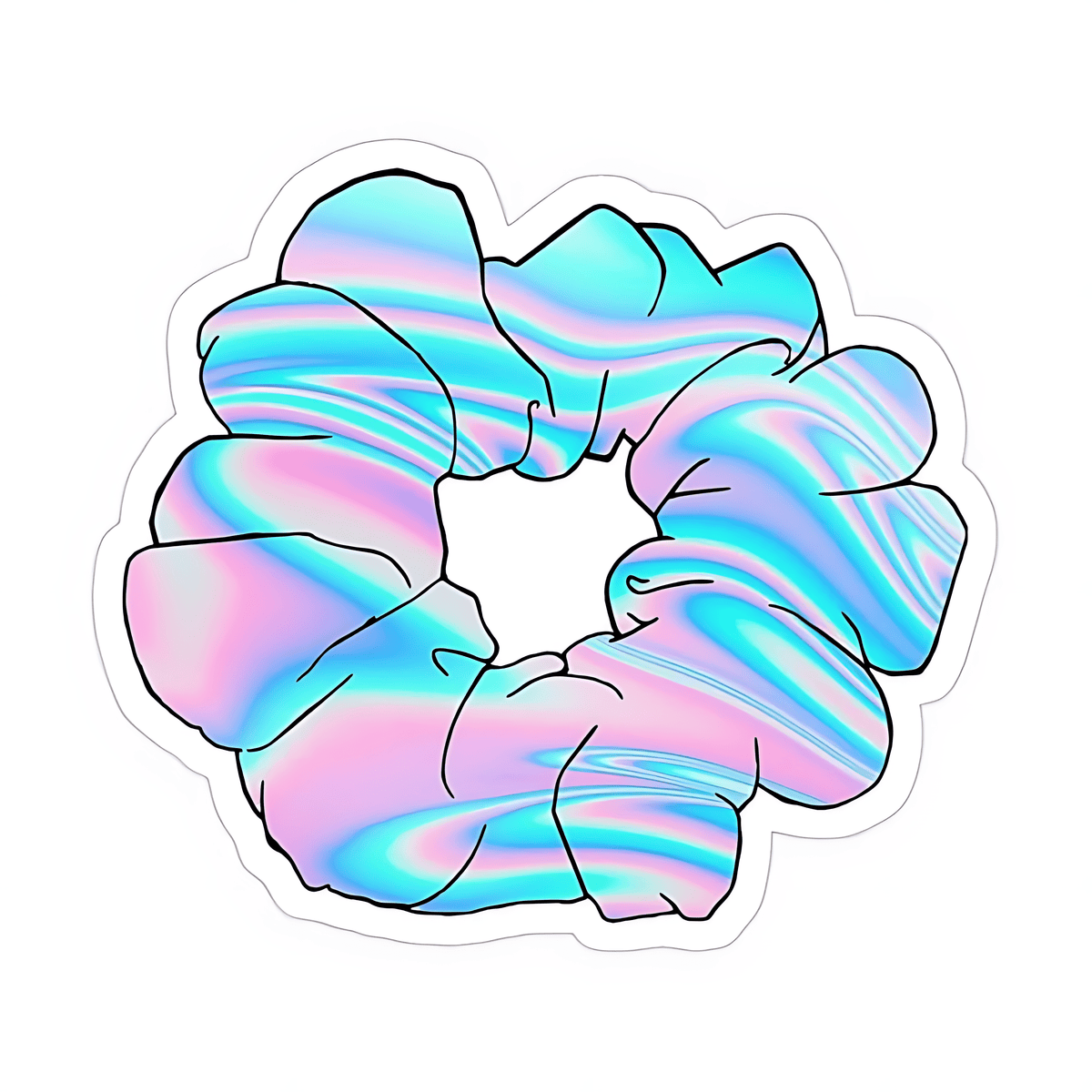 Scrunchy Sticker