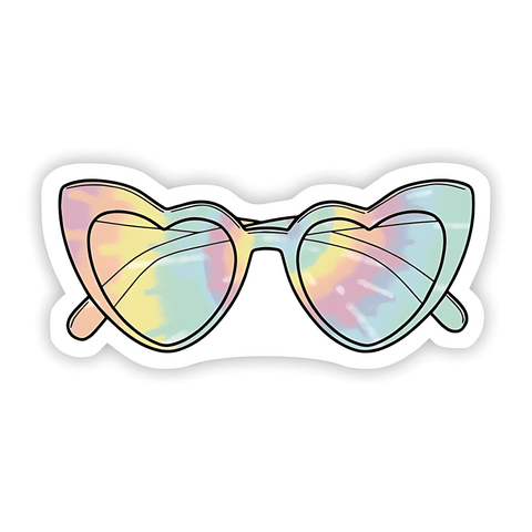 Heart Shape Goggle Sticker