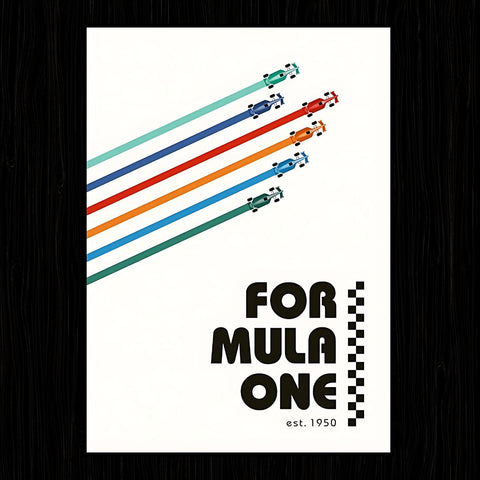 FORMULS ONE Poster