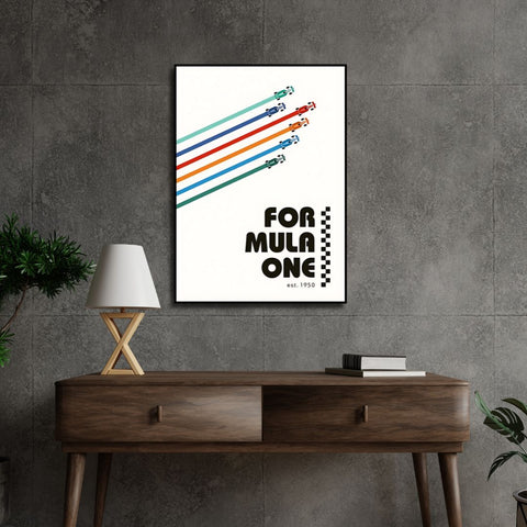 FORMULS ONE Poster