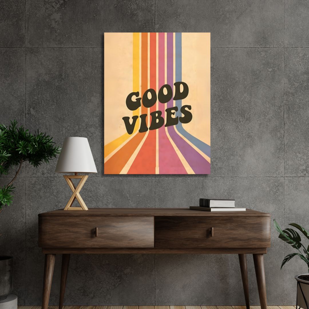 GOOD VIBES AESTHETIC Poster