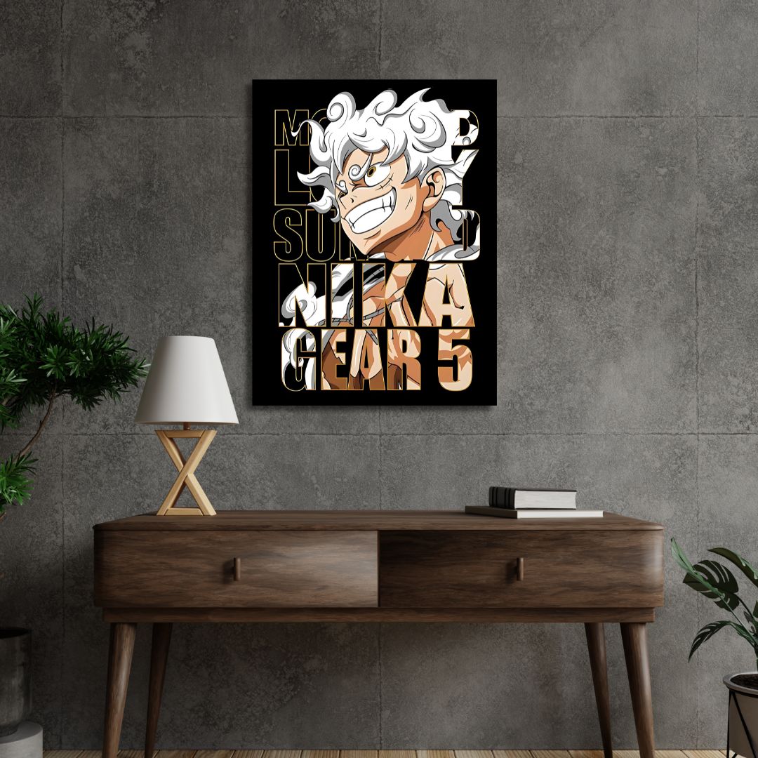 NIKA GEAR 5 LUFFY Poster