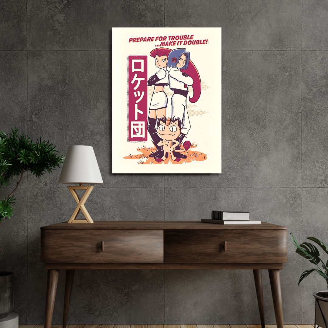 TEAM ROCKET POKEMON Poster