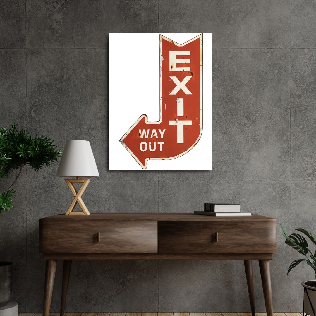 EXIT WAY OUT Poster