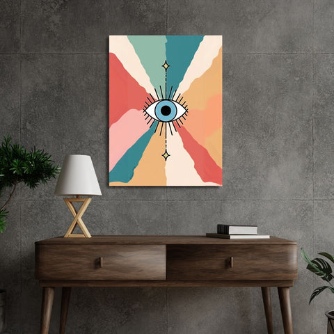 Aesthetic Eye Colorful Poster