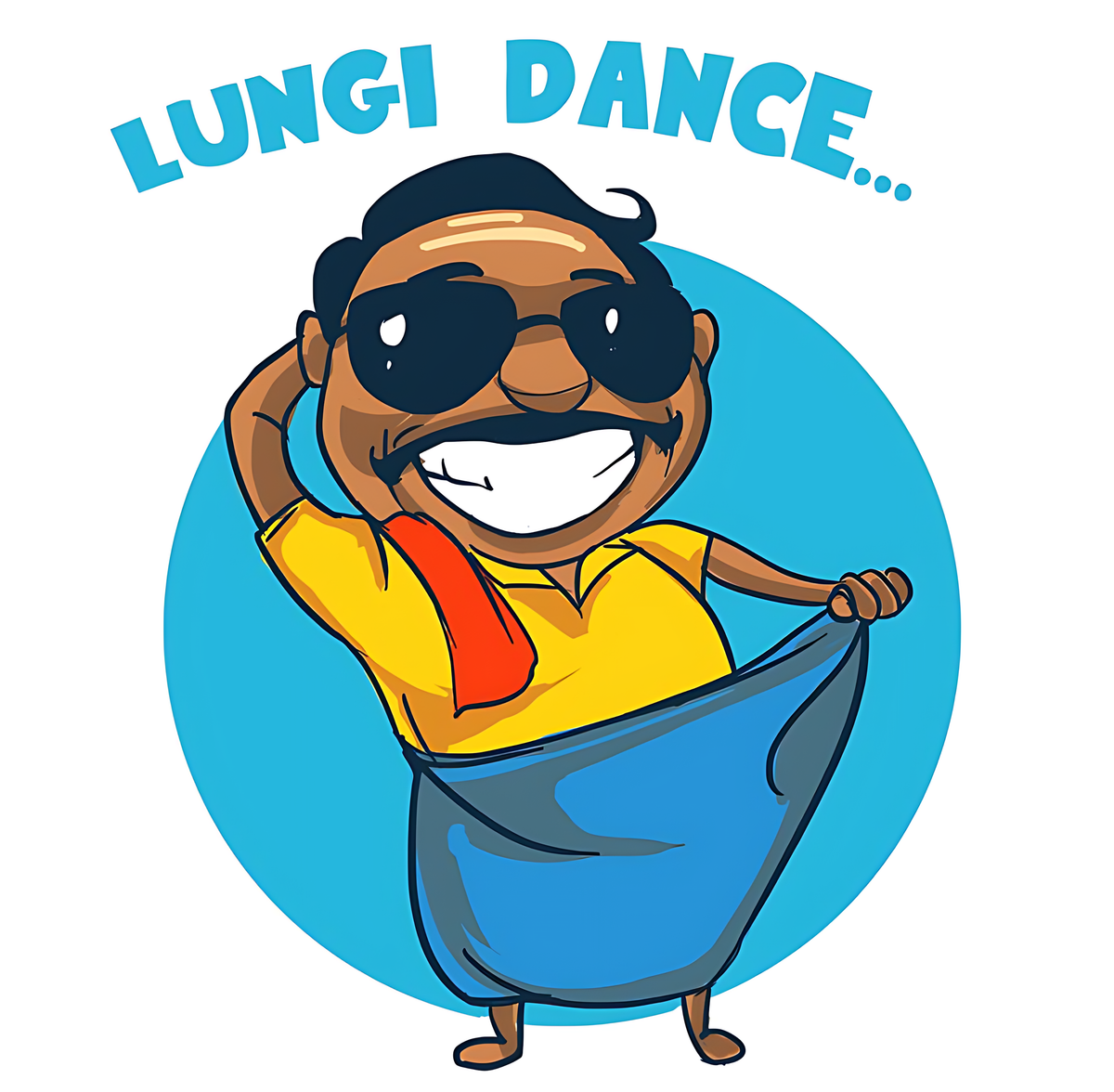 Lungi Dance Anna Sticker