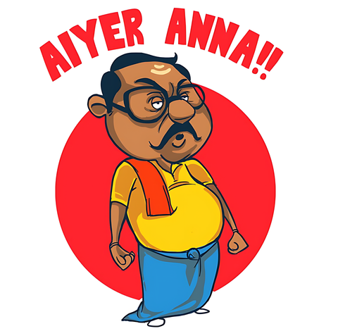 Aiyer Anna sticker