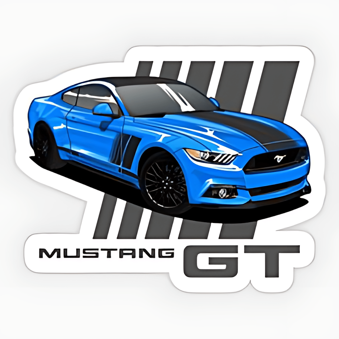 Mustang GT Sticker