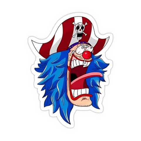 Buggy the Clown Sticker