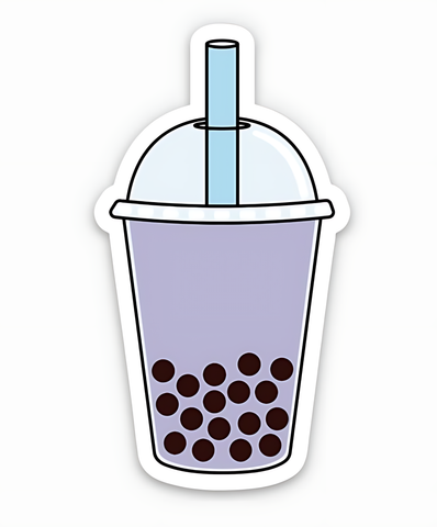 Boba Tea Sticker