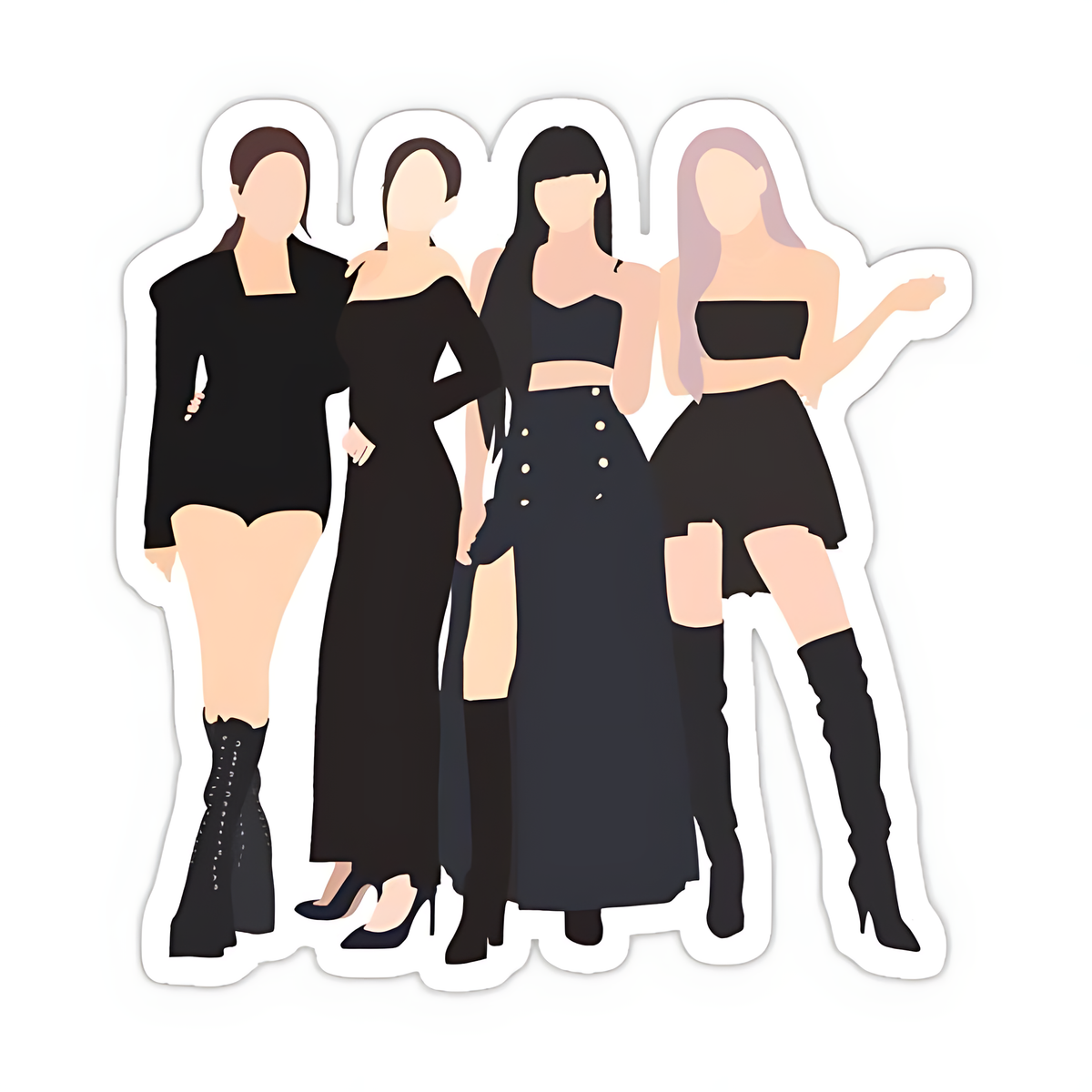 Blackpink Illustration Sticker