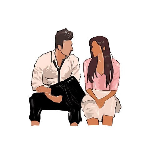 Bunny And Naina Sticker