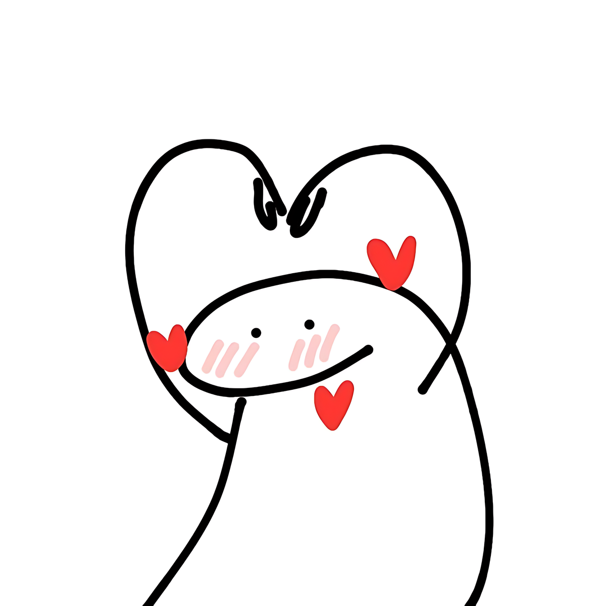 Flork cute Sticker