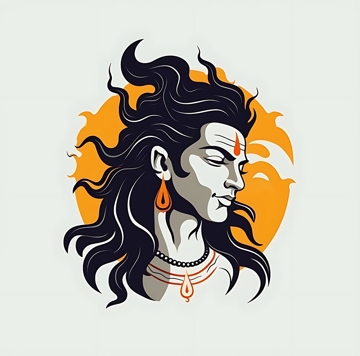 Lord Shiva Sticker