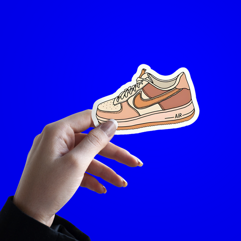 Pink Sneaker Sticker