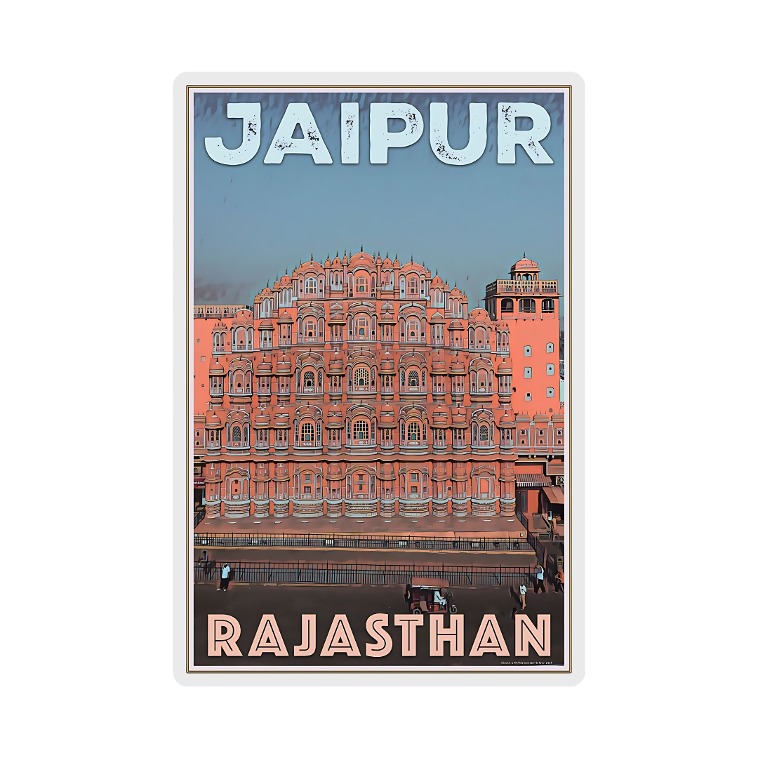 Hawa Mahal 2 Sticker