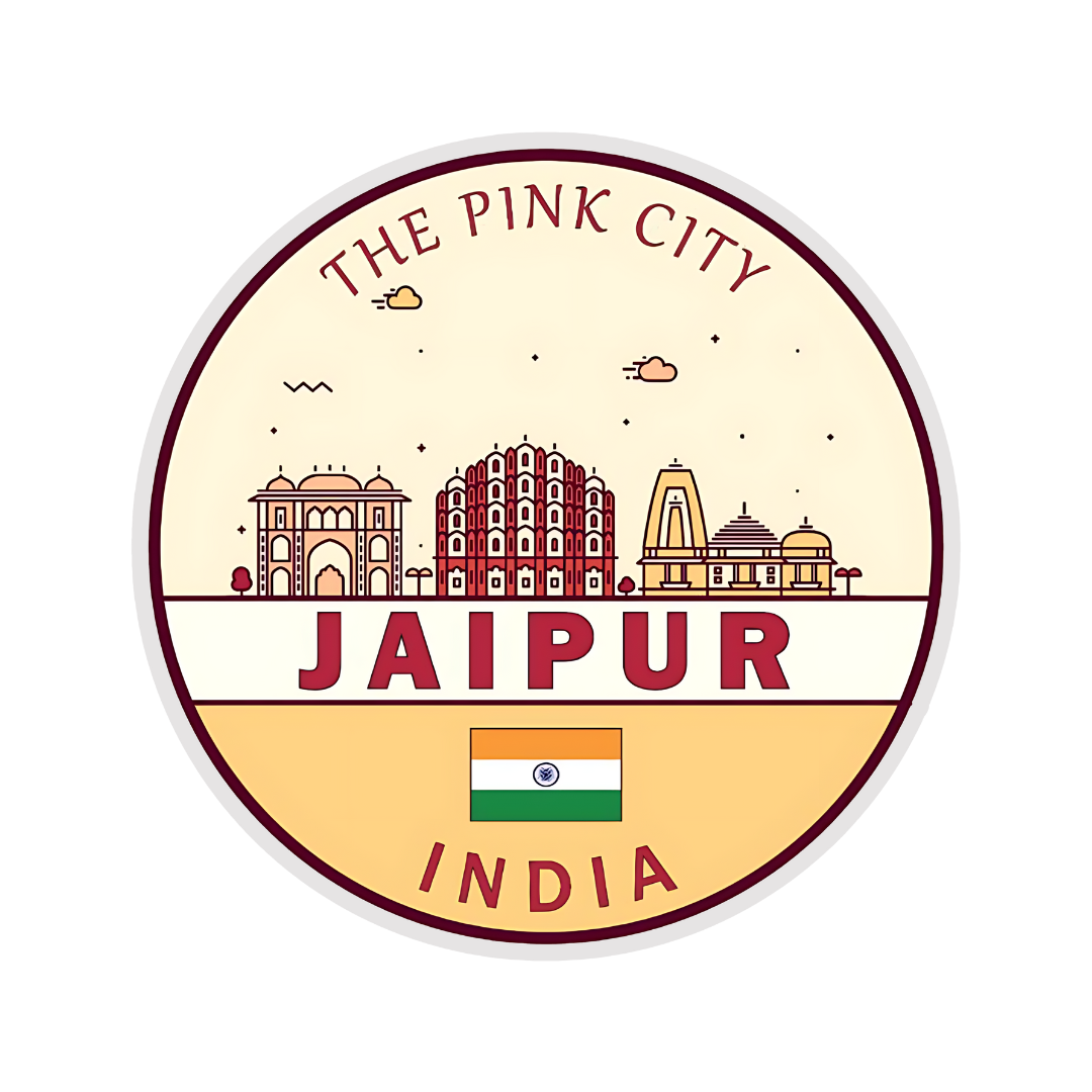 Jaipur The PinkCity Sticker