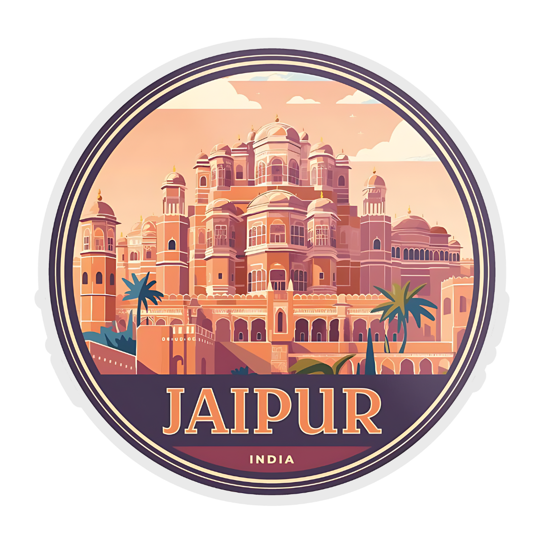 Jaipur Fort Sticker