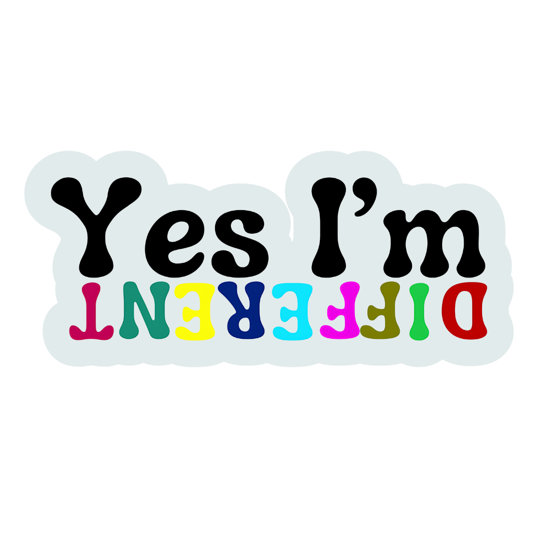 Yes I'm Different Sticker