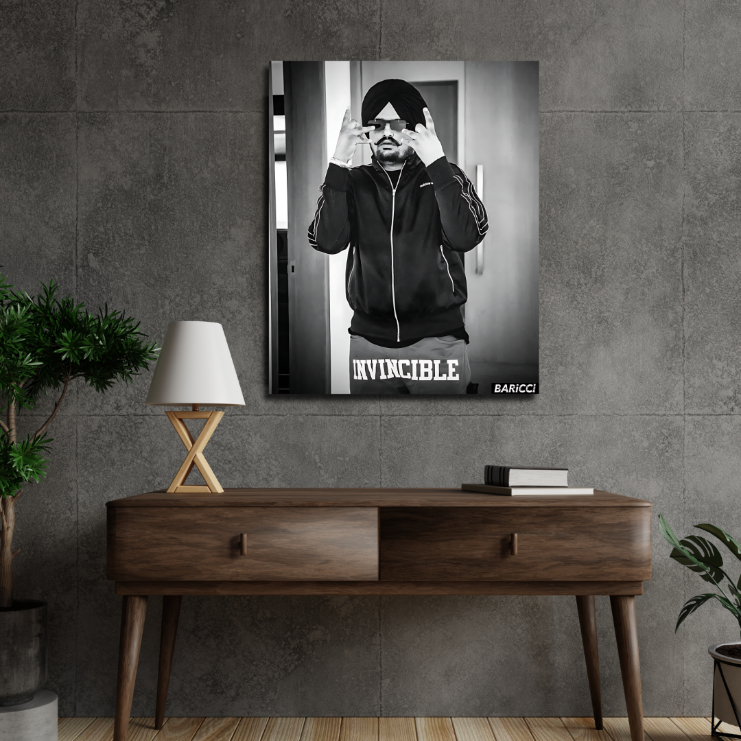 Invincible Sidhu Moosewala poster