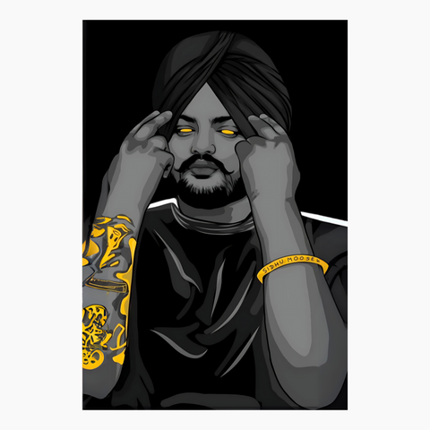 SIDHU MOOSEWALA Posters pack of 10